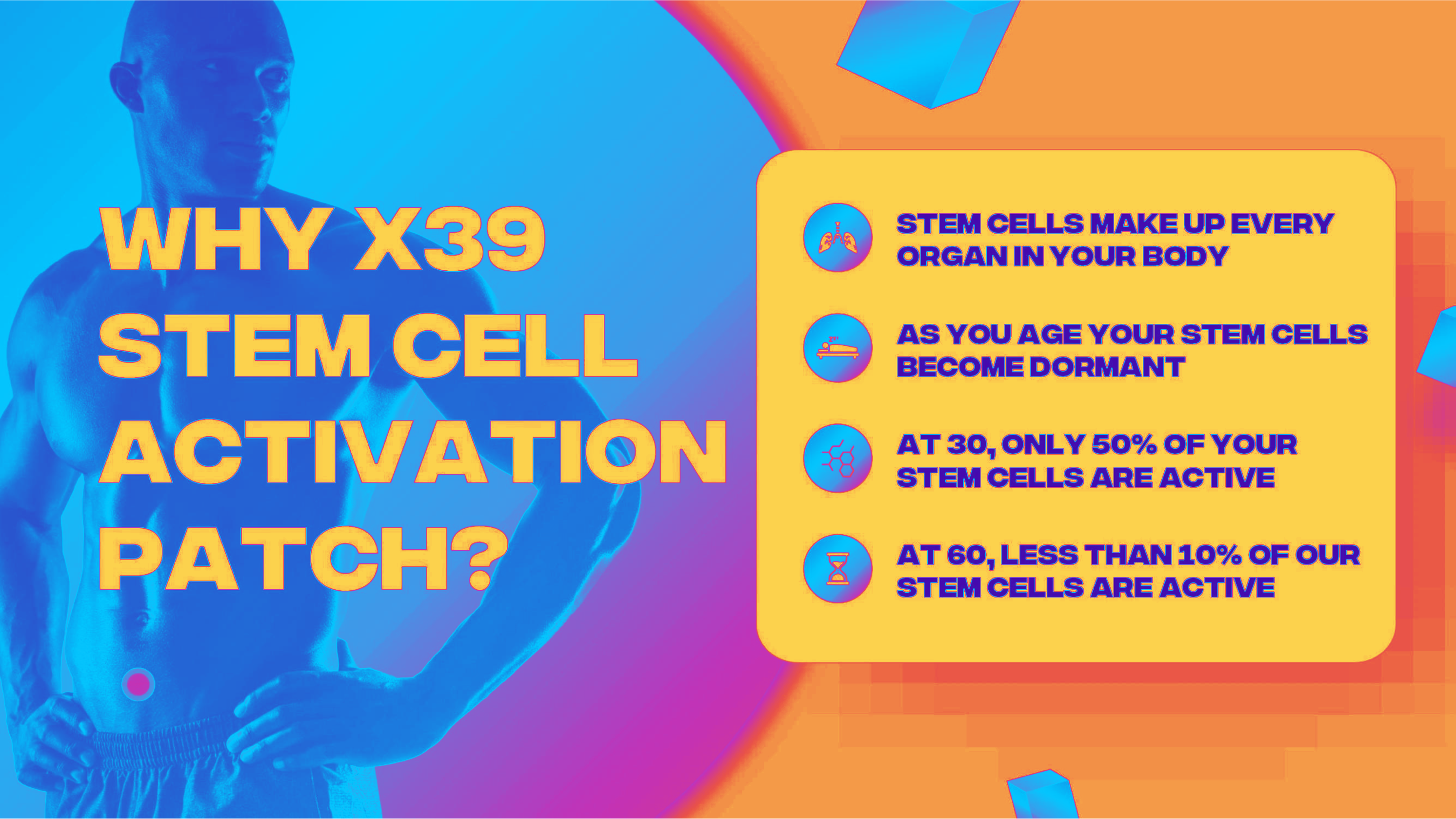 Why the X39 stem cell activation patch supports wellbeing